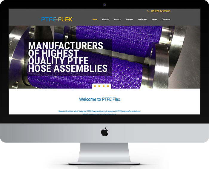 PTFE Flex PTFE Flex are proud to reveal a new identity and website!